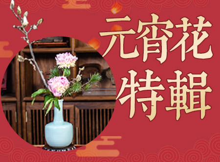 『元宵花·元宵特辑』中国传统插花赏析